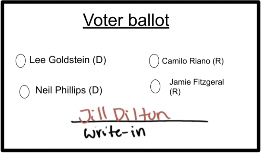 Jill+Dillon+%28D%29+was+elected+to+the+Board+of+Education+via+write-in+ballots+on+Nov.+7.+