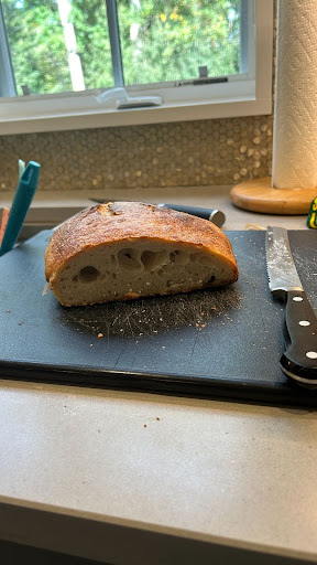 My first attempt at sourdough