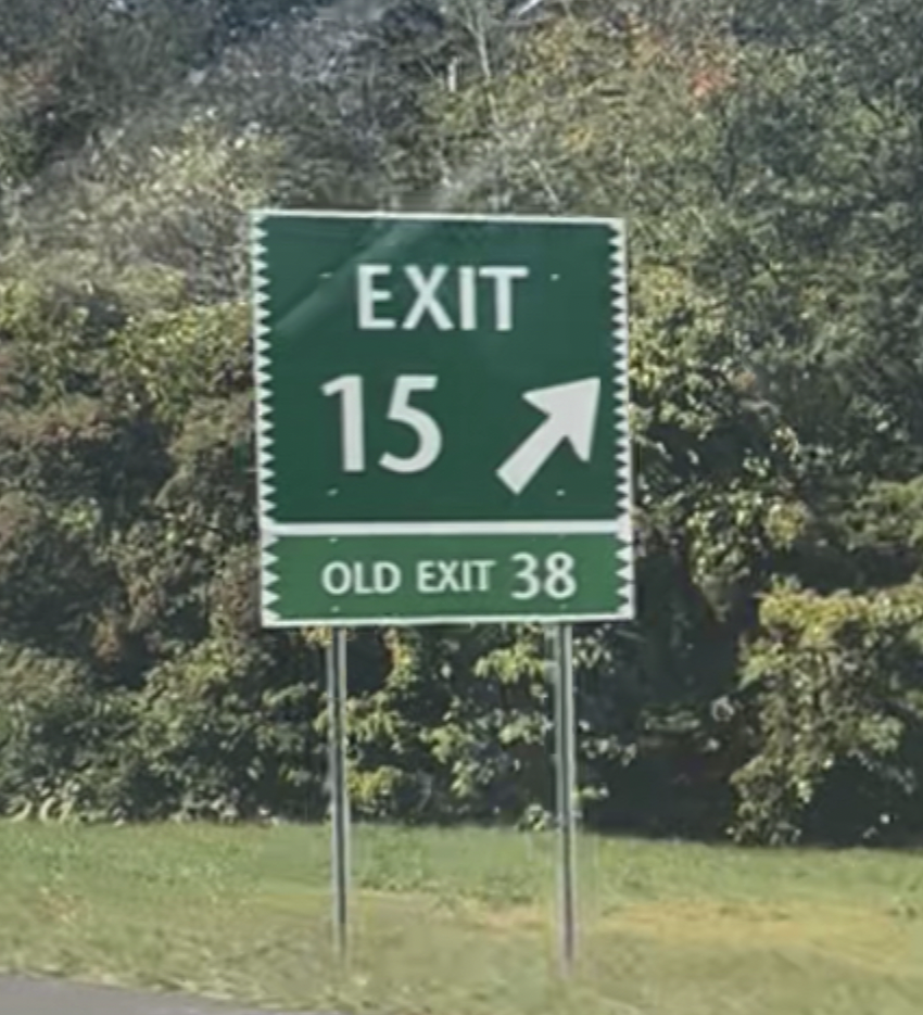 Both new and old exit numbers in the Merritt Parkway will remain for the next two years to help drivers get accustomed to the new change. 