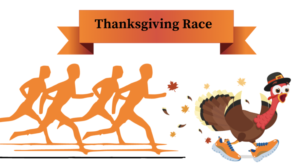 Runners prepare for the upcoming annual Thanksgiving Race.