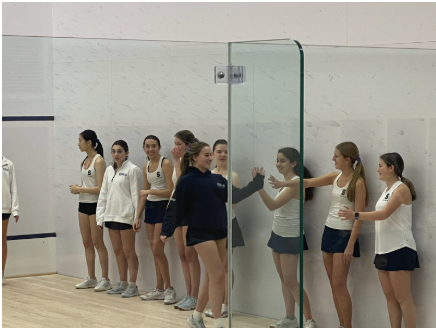 Staples girls’ squash kicked off their season with two scrimmages on Nov. 17 and Nov. 21.