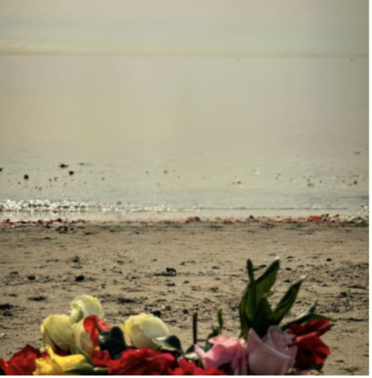 Beautiful ceremony in recognition of Max Harpers life and death held at Compo Beach fall 2025. 