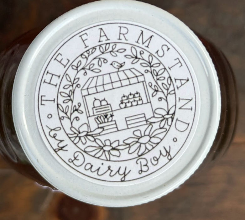 The Dairy boy Farm stand sells homemade Jam