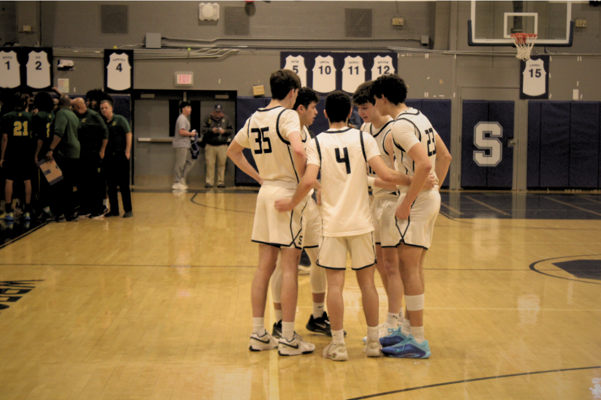 On March 13, The Staples Wreckers boys’ basketball team (25-0) punched their ticket to the CIAC Division 1 semifinals with a 56-35 win over the New London Whalers (16-7)
