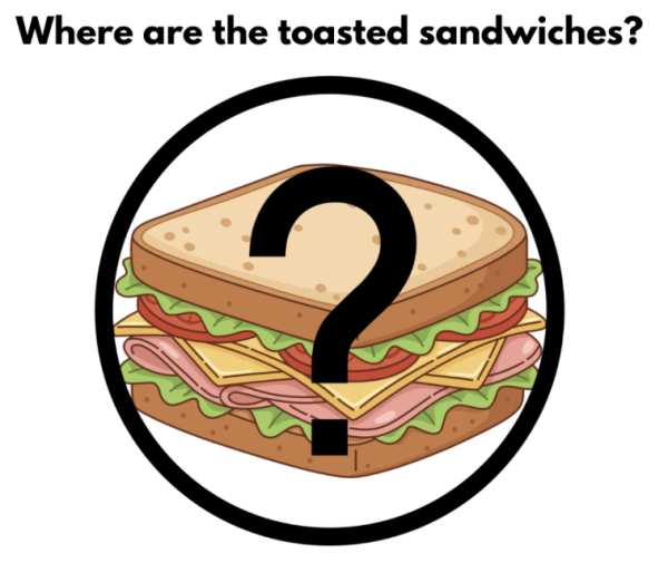 Students are still waiting for the return of toasted sandwiches after months without one of the cafeteria’s most popular lunch options.